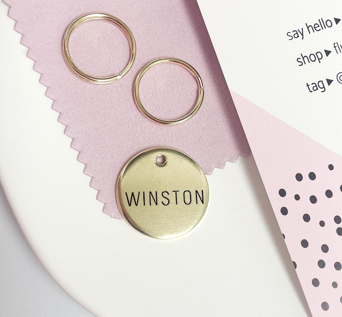 Personalized Dog Tag - No Design Engraved Dog Tag - Cat ID Tag - Dog Collar Tag - Custom Dog Tag - Pet ID Tag - Pet Name Tag - Simple Dog Tag - Dog Tag - Dog Gear - Dog Accessories - Pet Accessories - Minimalist Dog Tag - Minimalist Fashion - Simple Pet ID Tag