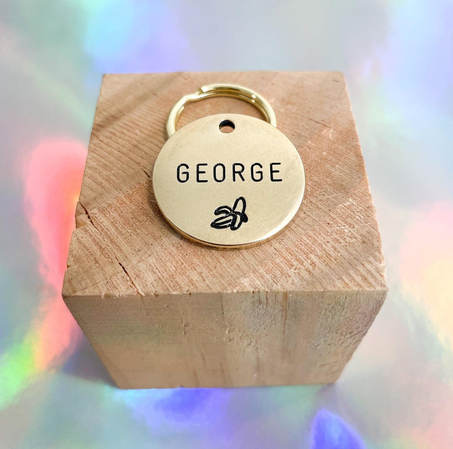 Personalized Dog Tag - Banana - Fruit -
- Design Engraved Dog Tag - Cat ID Tag - Dog Collar Tag - Custom Dog Tag - Pet ID Tag - Pet Name Tag - Dog Tag - Dog Gear - Dog - ghosts - Design - Accessories - Pet Accessories