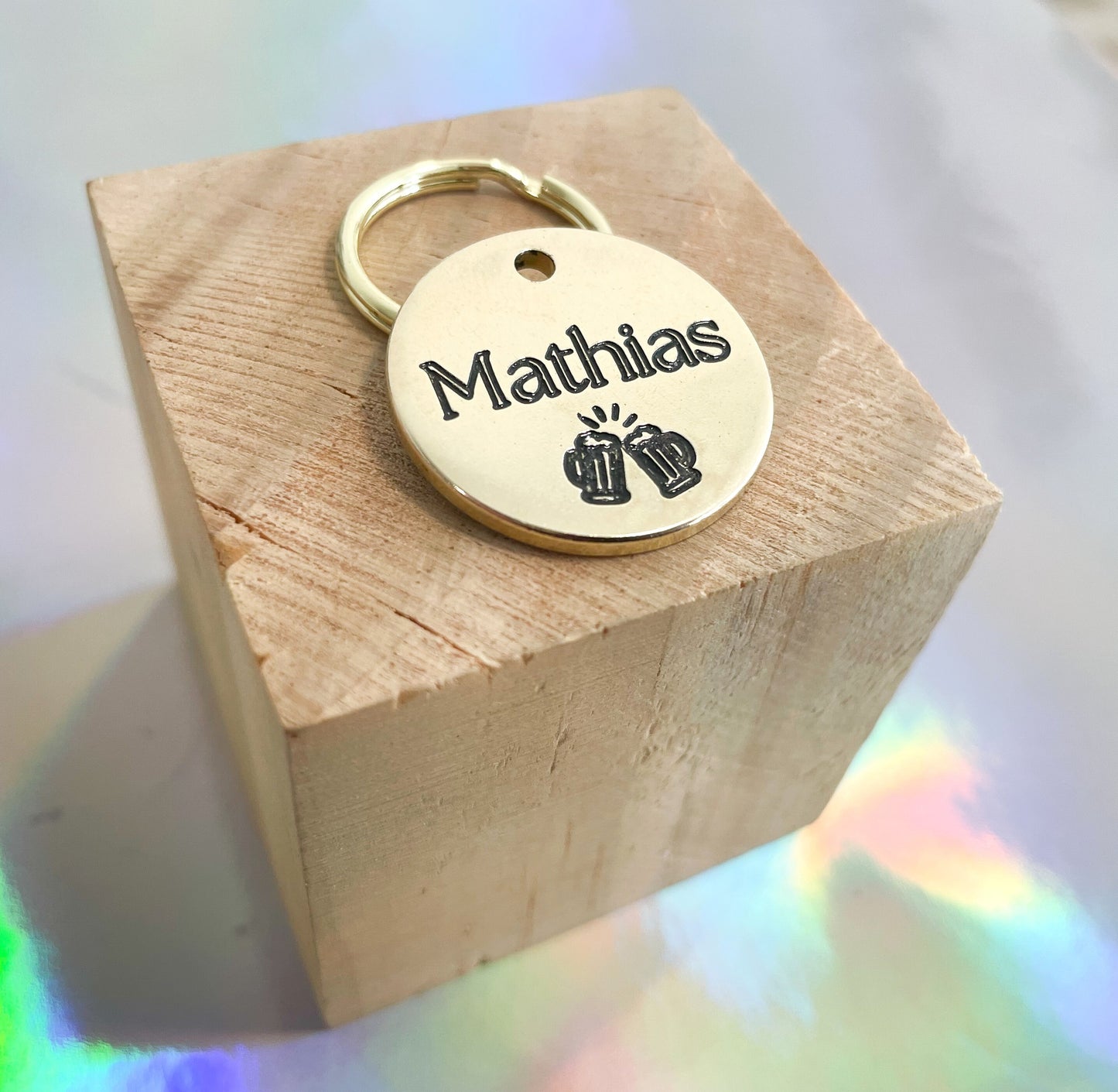 Personalized Dog Tag - Beer - Design Engraved Dog Tag - Cat ID Tag - Dog Collar Tag - Custom Dog Tag - Pet ID Tag - Pet Name Tag - Dog Tag - Dog Gear - Dog - ghosts - Design - Accessories - Pet Accessories