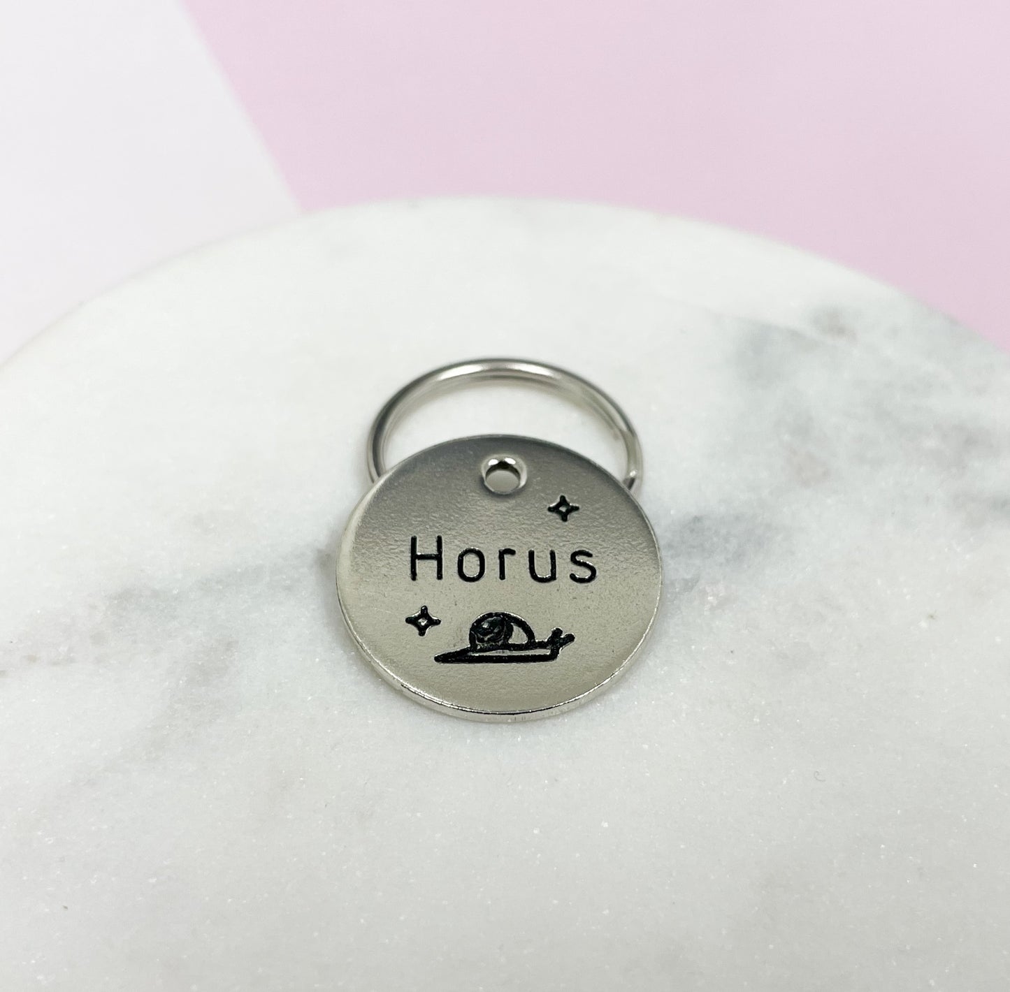 Personalized Dog Tag - Snail Design Engraved Dog Tag - Bug Design Tag - Cat ID Tag - Dog Collar Tag - Custom Dog Tag - Personalized Tag - Pet ID Tag - Pet Name Tag - Nature -