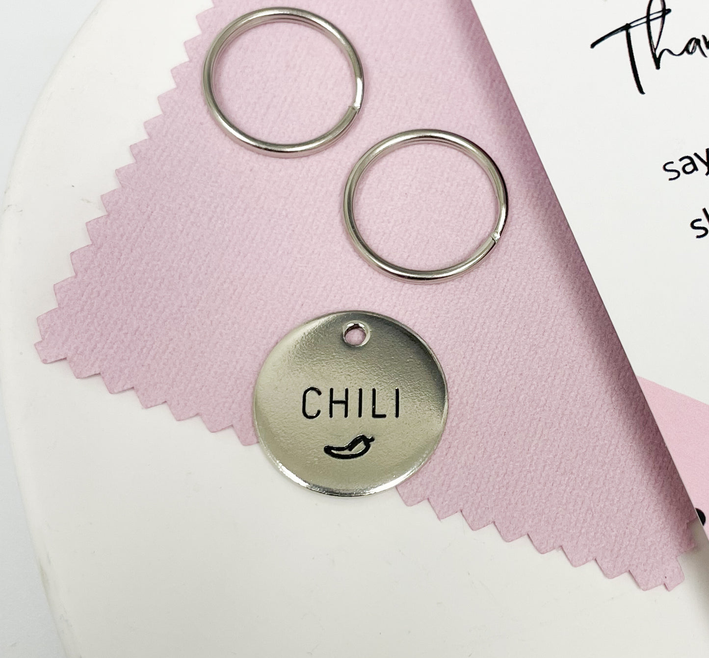 Personalized Dog Tag - Chili Design Engraved Dog Tag - Chili Design Tag - Cat ID Tag - Dog Collar Tag - Custom Dog Tag - Personalized Tag - Pet ID Tag - Pet Name Tag - Spicy - Pepper