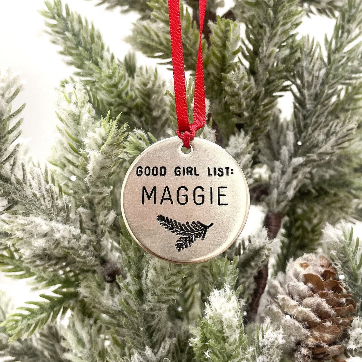 Pet's first Christmas - Dog's first Christmas - Puppy Christmas - Holiday Ornament - Secret Santa Gift - Dog Lover Gift - Dog Ornament