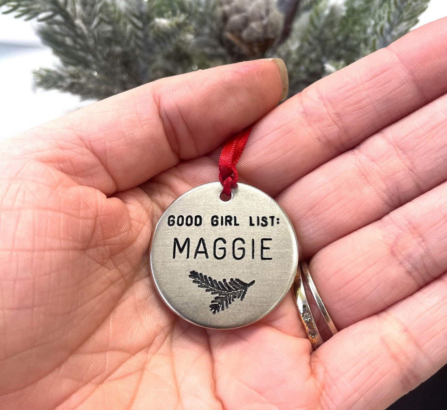 Pet's first Christmas - Dog's first Christmas - Puppy Christmas - Holiday Ornament - Secret Santa Gift - Dog Lover Gift - Dog Ornament