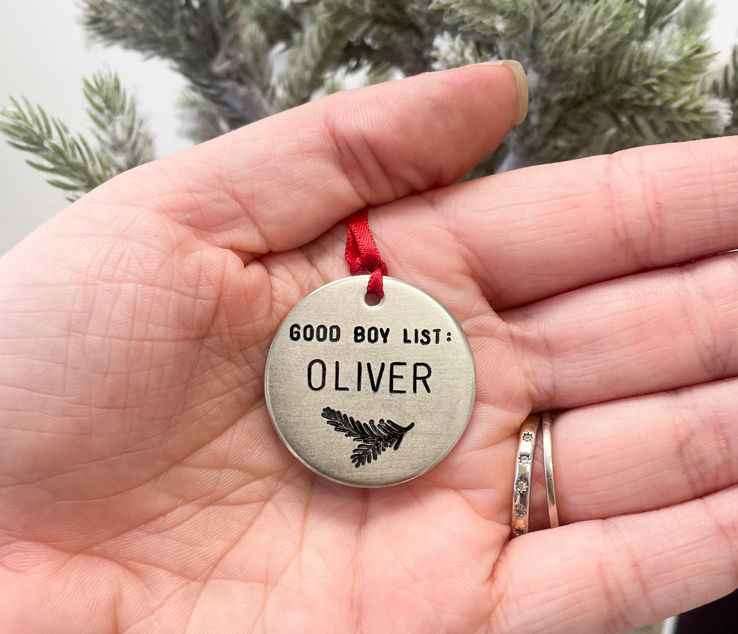 Pet's first Christmas - Dog's first Christmas - Puppy Christmas - Holiday Ornament - Secret Santa Gift - Dog Lover Gift - Dog Ornament