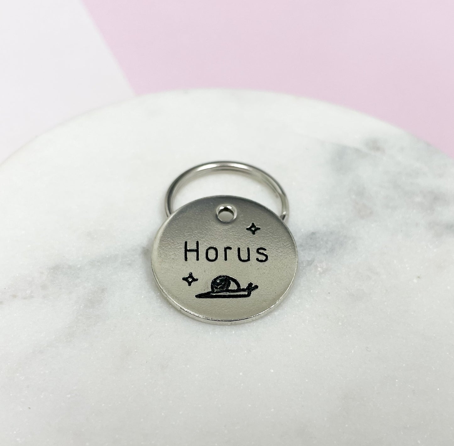 Personalized Dog Tag - Snail Design Engraved Dog Tag - Bug Design Tag - Cat ID Tag - Dog Collar Tag - Custom Dog Tag - Personalized Tag - Pet ID Tag - Pet Name Tag - Nature  - 