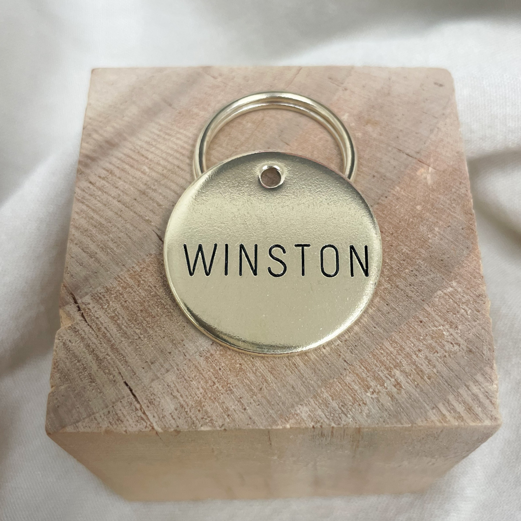 Personalized Dog Tag - No Design Engraved Dog Tag - Cat ID Tag - Dog Collar Tag - Custom Dog Tag - Pet ID Tag - Pet Name Tag - Simple Dog Tag - Dog Tag - Dog Gear - Dog Accessories - Pet Accessories