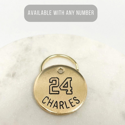 Personalized Dog Tag - Number Design Engraved Dog Tag - Cat ID Tag - Dog Collar Tag - Custom Dog Tag - Pet ID Tag - Pet Name Tag - Dog Tag - Sports Dog Tag - Dog Gear - Dog Accessories - Pet Accessories