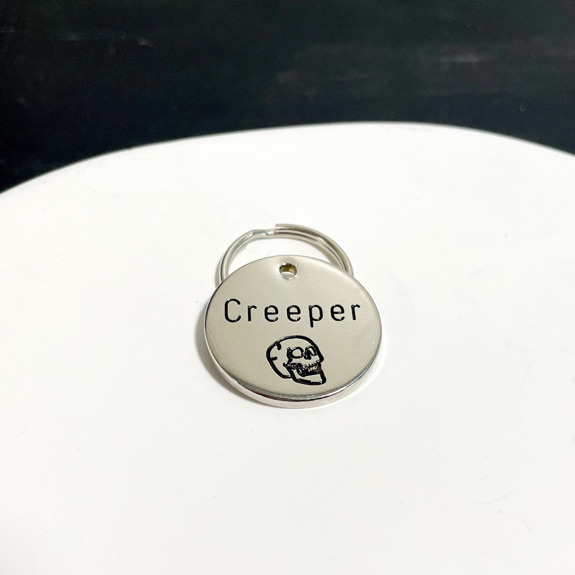 Personalized Dog Tag - skull Design Engraved Dog Tag - Cat ID Tag - Dog Collar Tag - Custom Dog Tag - Pet ID Tag - Pet Name Tag - Dog Tag - Dog Gear - Dog  - skull - Design  - Accessories - Pet Accessories