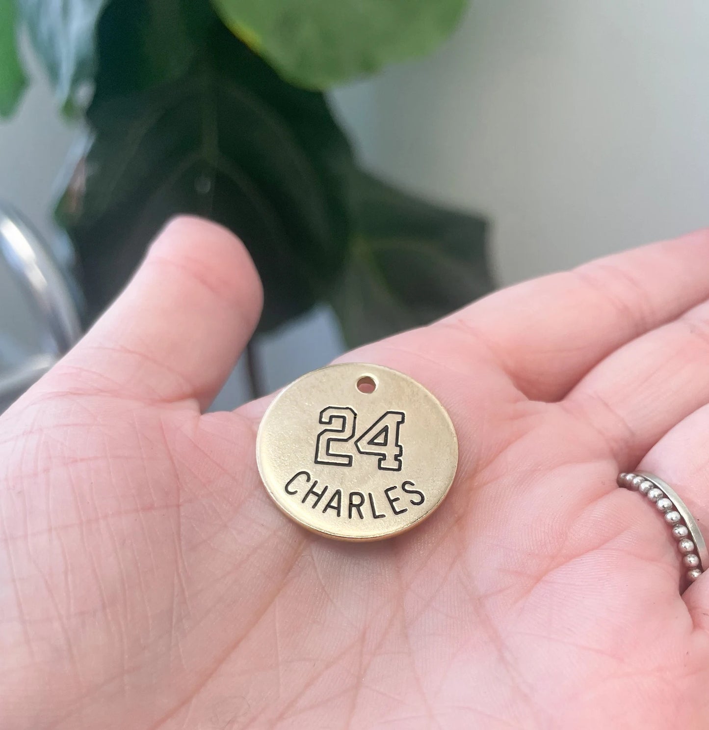 Personalized Dog Tag - Number Design Engraved Dog Tag - Cat ID Tag - Dog Collar Tag - Custom Dog Tag - Pet ID Tag - Pet Name Tag - Dog Tag - Sports Dog Tag - Dog Gear - Dog Accessories - Pet Accessories