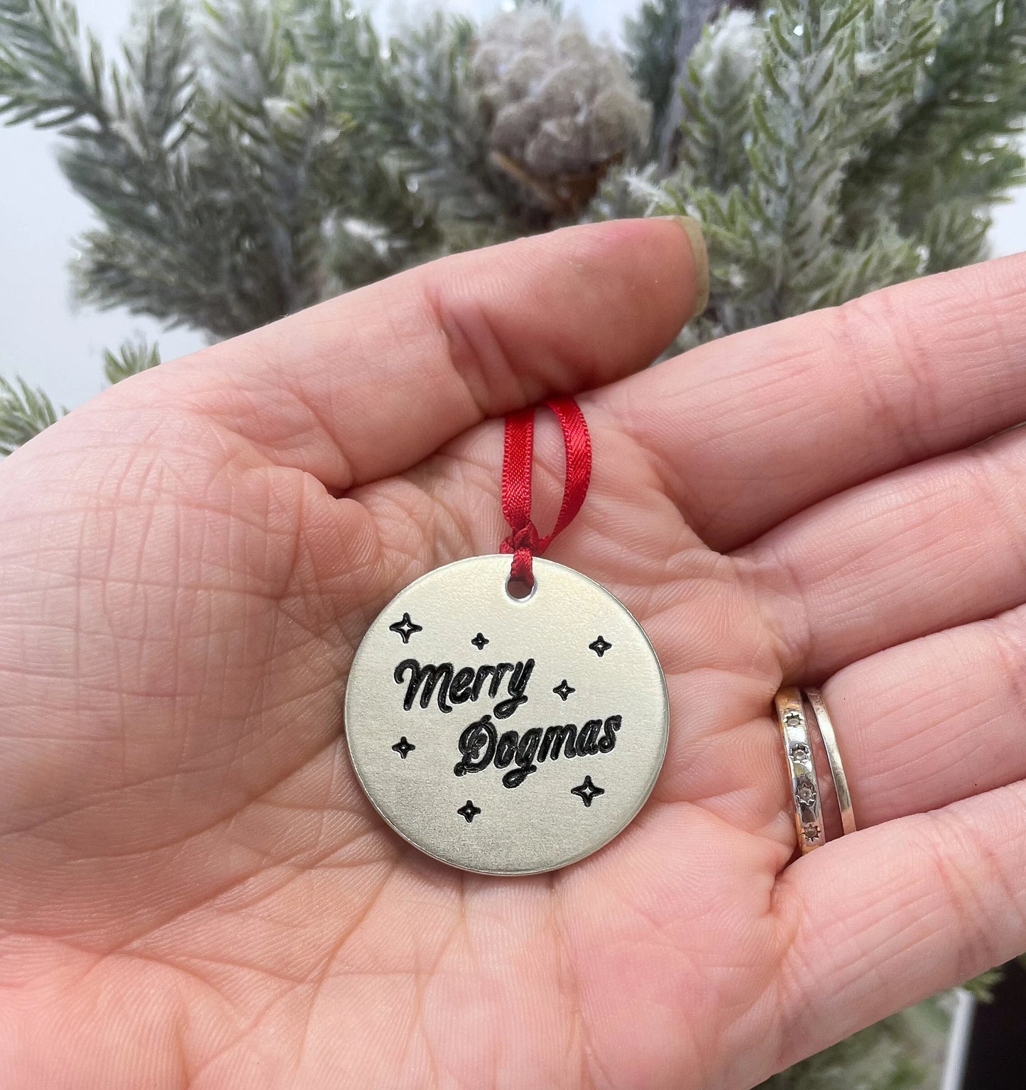 Pet's first Christmas - Dog's first Christmas - Puppy Christmas - Holiday Ornament - Secret Santa Gift - Dog Lover Gift - Dog Ornament 