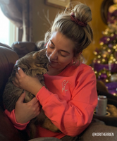 Cat Mom Crewneck Sweatshirt Gift for Her Women's Clothing