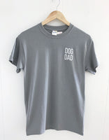 Dog dad t shirt gift for him dog dad af fur dad retro t-shirt minimalist men's clothing