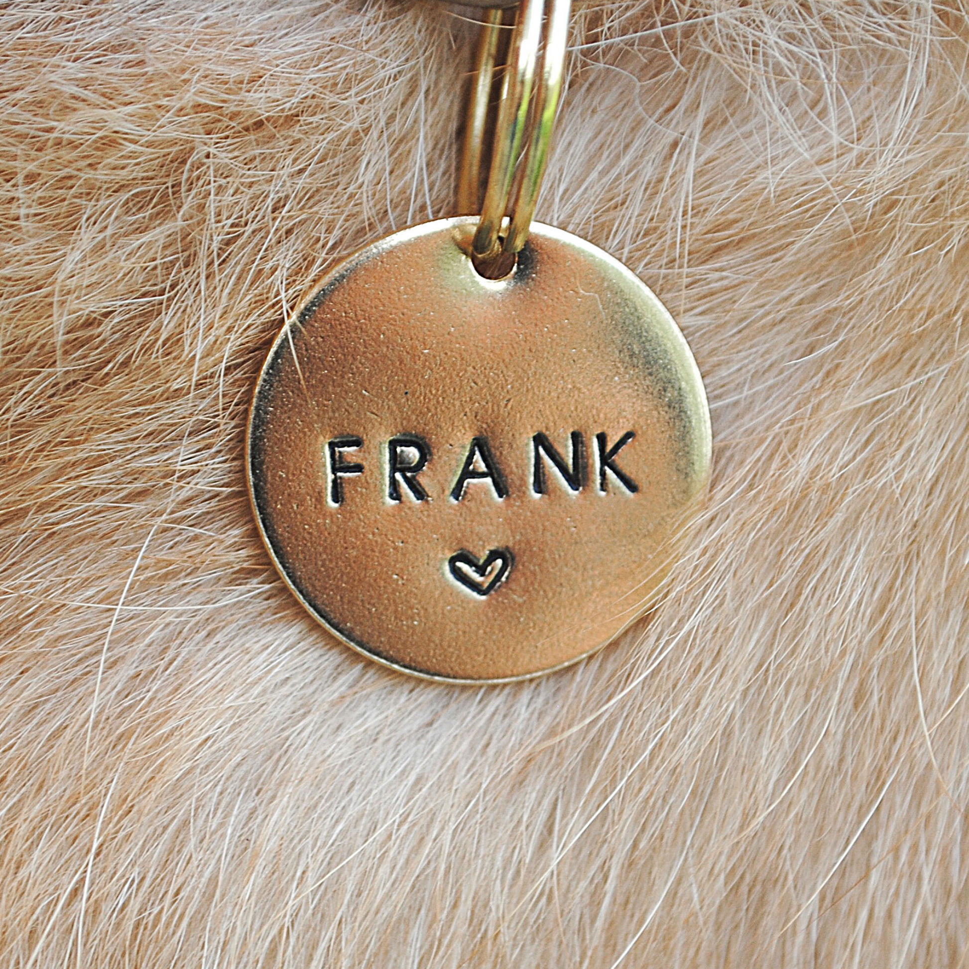 Personalized Dog Tag - Heart Hand Stamped Dog Tag - Cat ID Tag - Dog Collar Tag - Custom Dog Tag - Personalized Dog Tag - Pet ID Tag - Pet Name Tag - Cat Collar Tag - Dog Gear - Dog Accessories - Pet Accessories