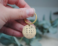 Dog Mom Keychain - Dog Mom Gift - Gift for Her - Pet Parents Gift - Fur Mom - Dog Mom Keytag - Gift for Couples - Cat Mom Gift - Unique Gift