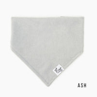 Corduroy Dog Bandana - Pet Accessory - Pastel Bandana - Snap Bandana - Dog Lover Gift - Dog Wedding Accessory - Stylish Dog Bandana