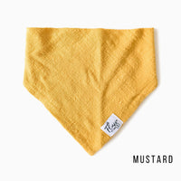 Linen Dog Bandana - Pet Accessory - Colourful Bandana - Snap Bandana - Dog Lover Gift - Dog Wedding Accessory - Stylish Dog Bandana