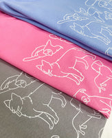 Dog Doodles T-Shirt - Dog Lover Gift - Unisex T-Shirt - Gift for Her - Dog Mom AF - Unique Gift - Anniversary Gift - Hand-Drawn T-Shirt