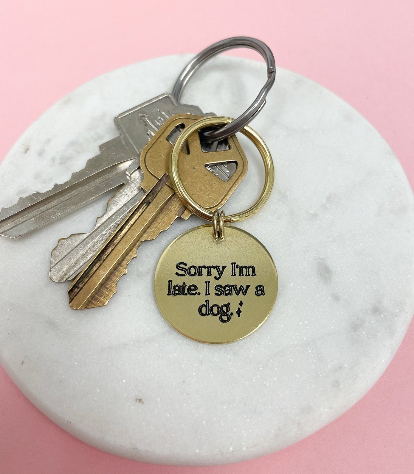 Pet photo clearance engraved keychain